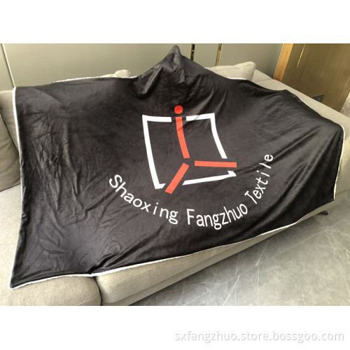 Wholesale Amazon personalized custom print Sherpa wearable hooded blanket